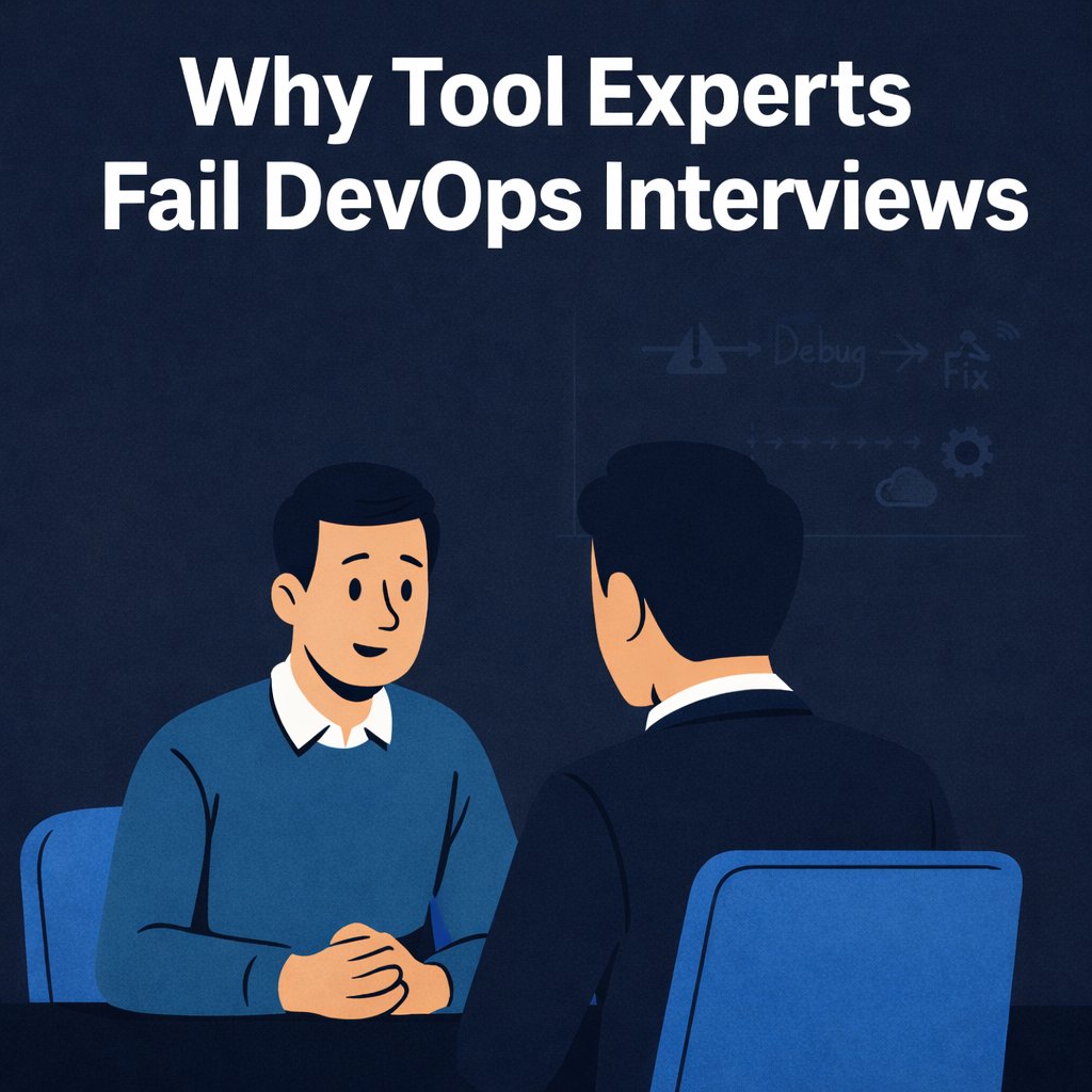 asynctrix's tweet image. Why many people fail #DevOps interviews even after learning many tools

Because DevOps #interviews don’t test tools.
They test thinking.

Most candidates talk about: 
❌ Kubernetes
❌ Terraform
❌ CI/CD tools
❌ Cloud services

Interviewers listen for: 
✅ How you debug when