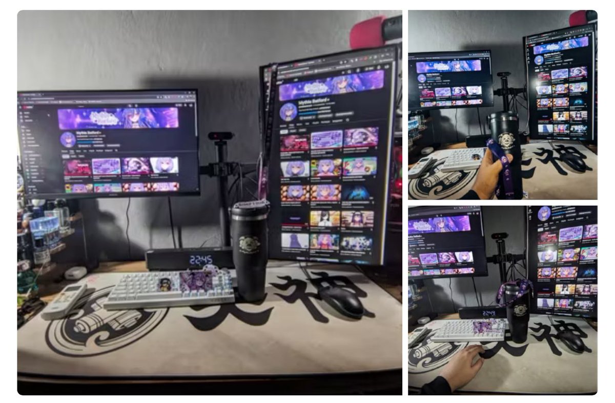 MythiaVTuber's tweet image. my christmas gift? 
ngeliat kalian ngumpulin merch aku trs dipajang atau dijadiin merch shrine/ita bag 🥹

thank u guys... emg kalian terbaik 💜