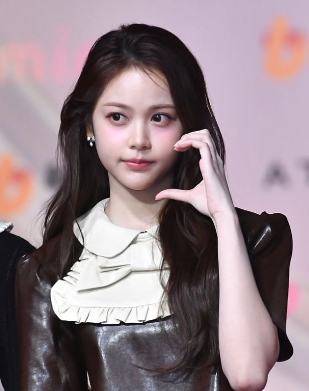 AboutMusicYT's tweet image. Carmen of Hearts2Hearts looks beautiful at the 2025 Gayo Daejeon.