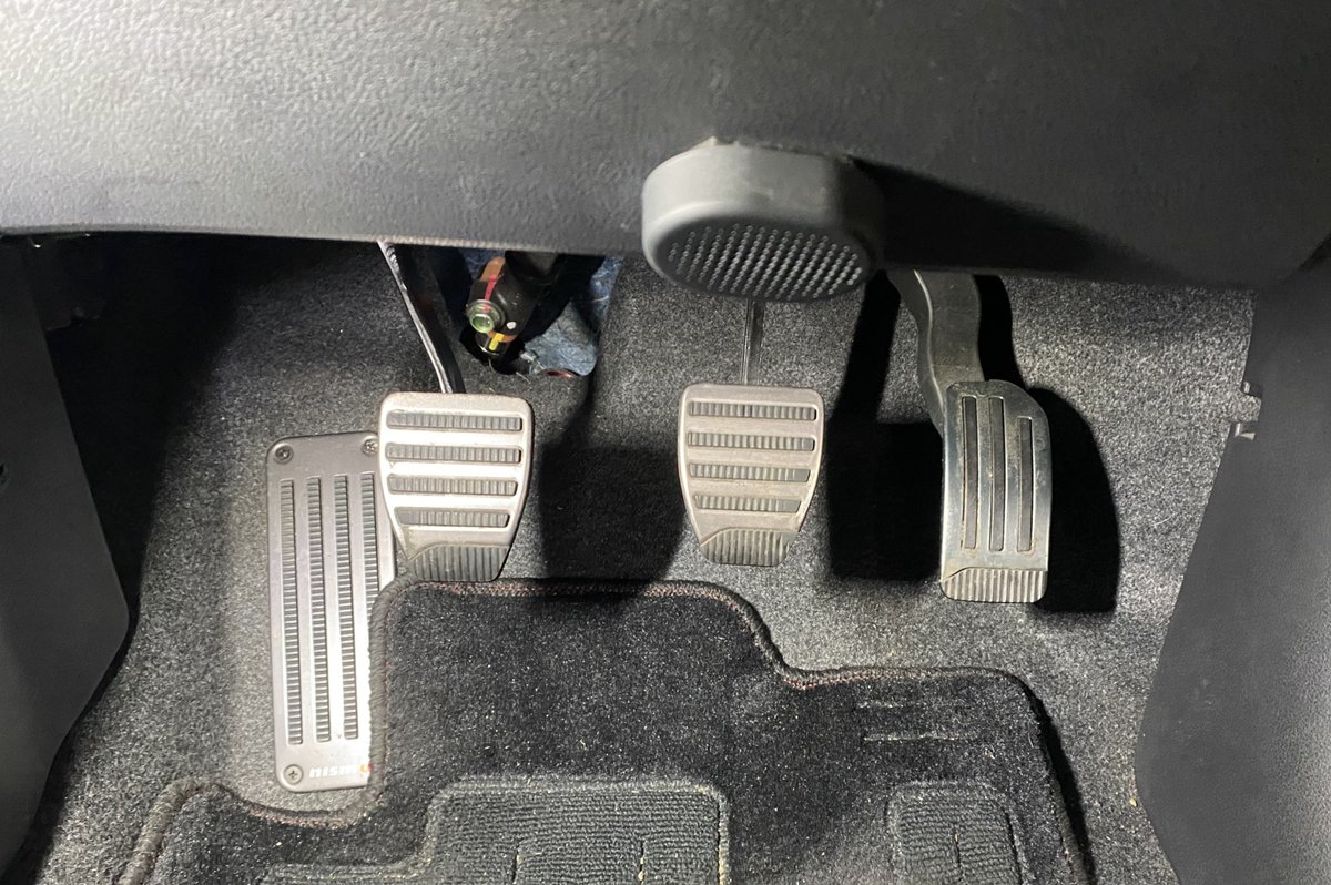 K13改MARCH S様 純正クラッチペダルマスター最新品番 N-TEC純正改強化