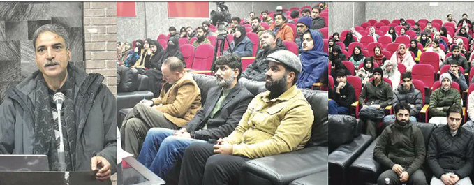 Nidayasir279731's tweet photo. KU & JKSTIC’s 2-day Math Fest celebrated National Mathematics Day, inspiring young minds in Kashmir and promoting Ramanujan’s legacy, curiosity, and excellence in math #MerryChristmas #AskKichcha #LouisVuitton #Fourthnattawat #AreYouSureSeason2 #StarAcademyLeLive #CAN2025 https://t.co/KgKROtmts4