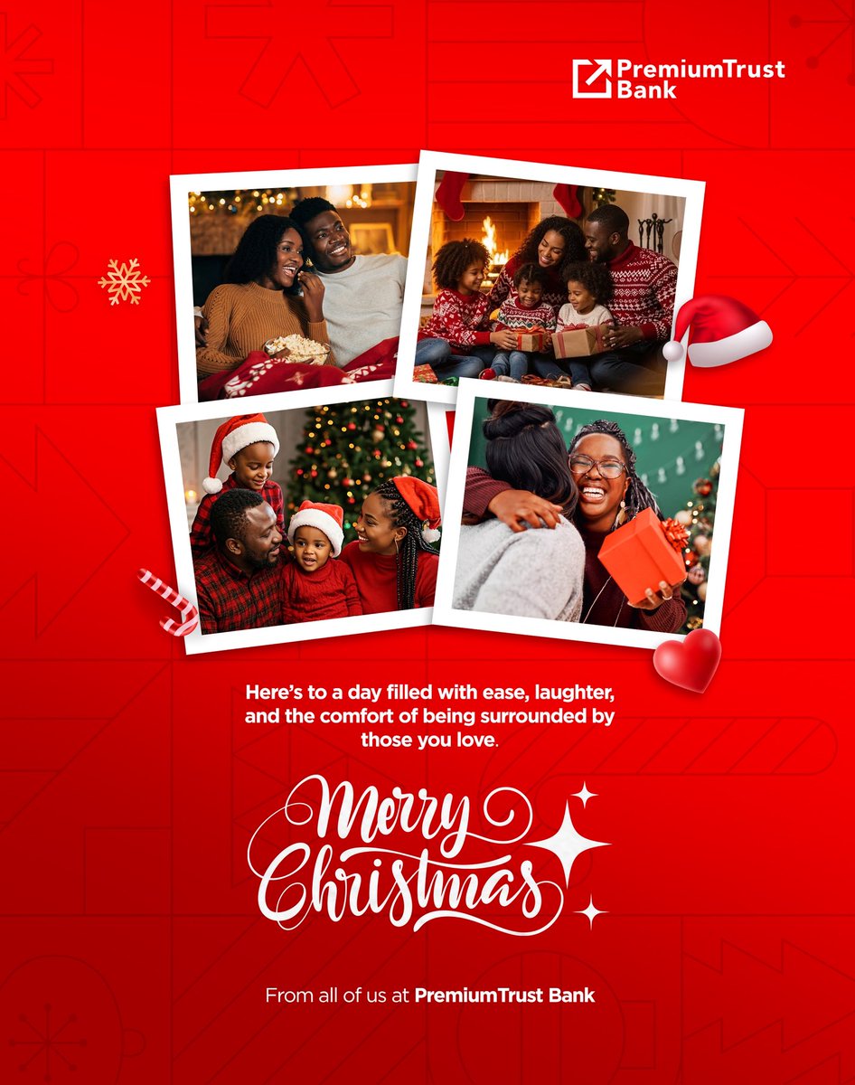 thepremiumtrust's tweet photo. From all of us at PremiumTrust Bank, we wish you a Merry Christmas🎄

#PremiumTrustBank #TogetherforGrowth #MerryChristmas https://t.co/b1ODW5DSvH