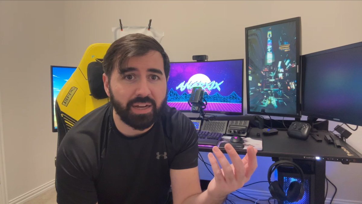 Asylum_David's tweet image. Look at @AnarxixTV new setup! @secretlabchairs