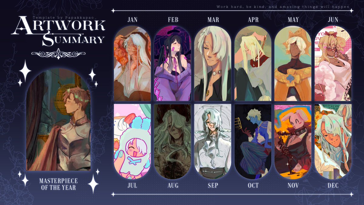 2025 art summary but it's just been a year of Sylvan