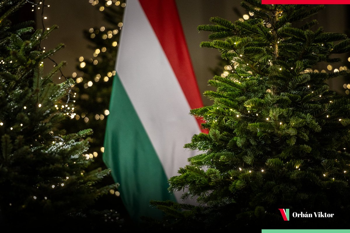 PM_ViktorOrban's tweet image. 🇭🇺🎄 Merry Christmas to all! As we celebrate the birth of Christ, we are reminded that faith, hope, and peace are the foundations of our civilisation. In a troubled world, may Hungary’s commitment to peace inspire Europe to follow the right path this Christmas.