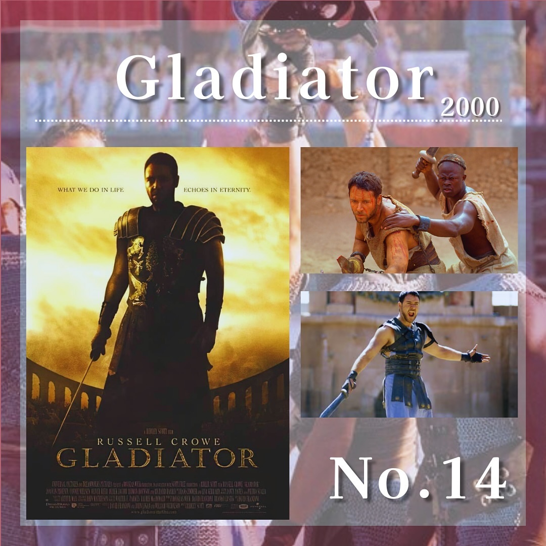 chasipher's tweet image. 邦題🎞️『グラディエーター』
★★★★☆
（2000年）アメリカ🇺🇸 イギリス🇬🇧
監督🎬：リドリー・スコット