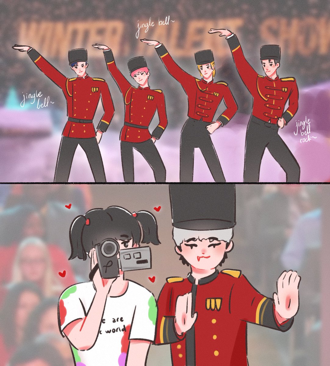 ornchid's tweet image. jingle bell rock~ 🔔 #plave