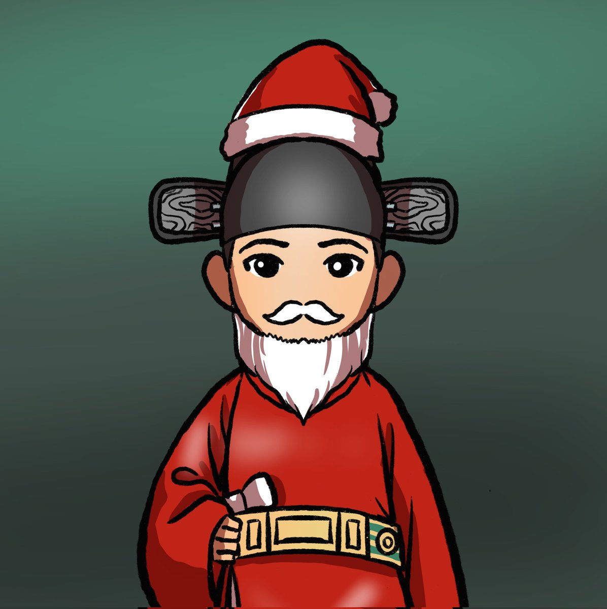 산타 향아치 귀여웠다