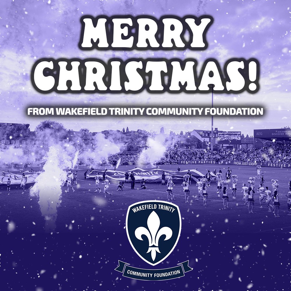 ⛄ Merry Christmas from the Wakefield Trinity Community Foundation!

🎅 Have an amazing day everyone! 

#UpTheTrin