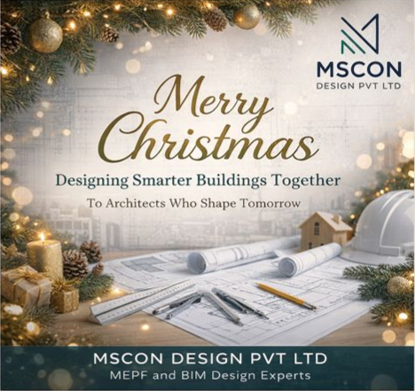 iampunit83's tweet photo. Christmas is about vision, clarity, and building something meaningful. You design spaces. We engineer performance behind them.
Wishing architects and design leaders a Christmas filled with clarity, creativity, and success.
#MerryChristmas #ArchitectsOfIndia #MEPFDesign
#BIMDesign https://t.co/scMdZoRH3l