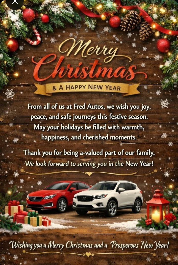 FredAutoRepairs's tweet image. Merry Christmas!