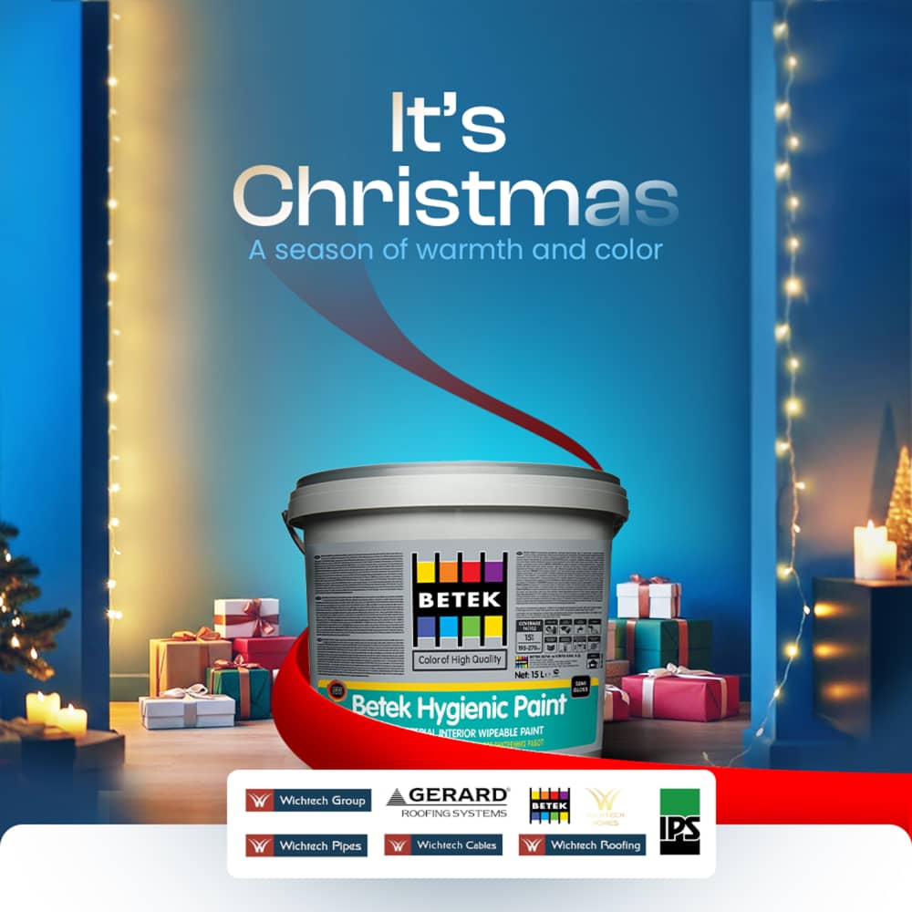 wichtechgroup's tweet photo. 🎄 It’s Christmas
Celebrating a season of warmth and color — Betek Paint. https://t.co/I0h4XXiwLL