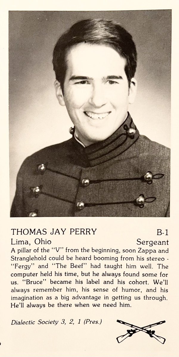 USMA1981's tweet photo. Happy Birthday today to Tom Perry!! 🎉 🎈🎂
#HappyBirthday #StrengthAsOne #USMA1981 https://t.co/EwG6cUoUH5