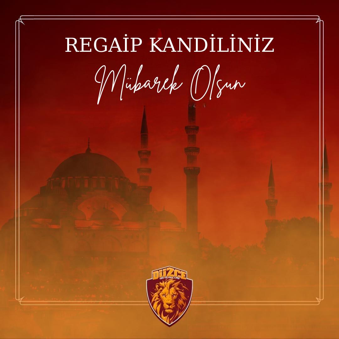 Tüm İslam âleminin Regaip Kandili’ni kutlar, hayırlara vesile olmasını dileriz.

#ultrAslanUNI
