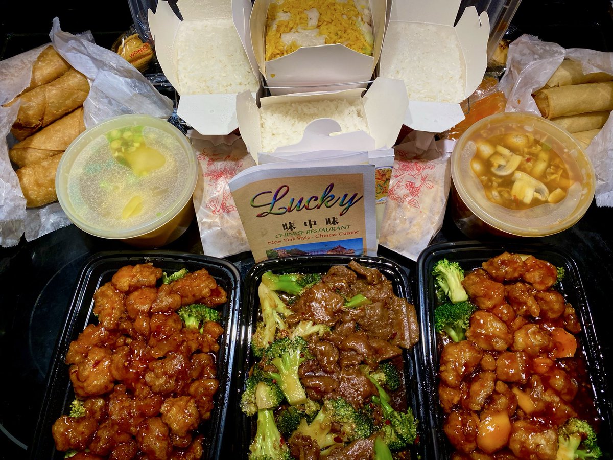 screenwritery's tweet image. It’s not Christmas Eve without Lucky Chinese.