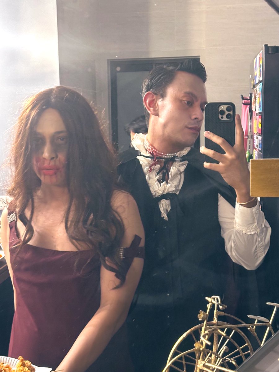 Mr. Drac n his mistress..