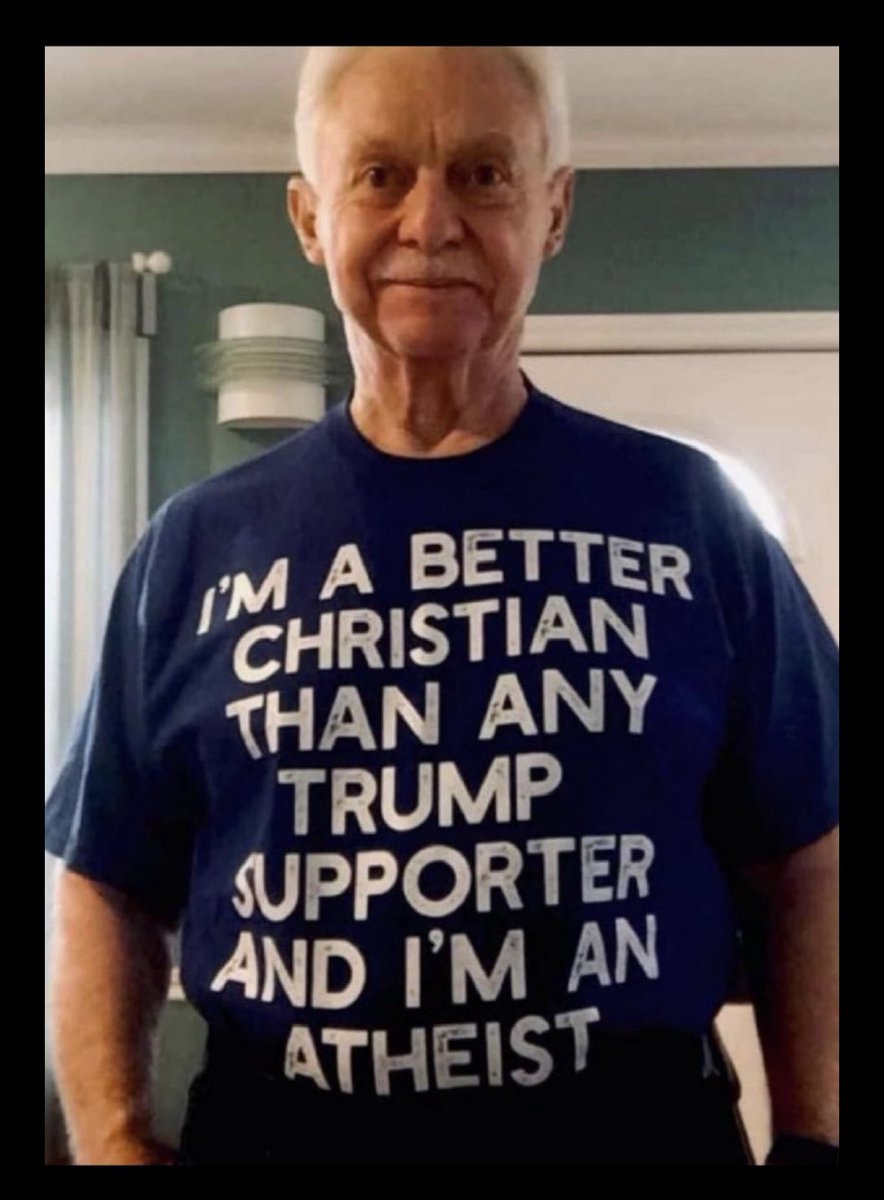 elgarr1's tweet photo. @GMgqoy @EXECUTIVEXMEDIA Not a single fucking maga is Christian, not one.

It goes against everything Christianity stands for.

Call it another religion but it ain’t Christianity. https://t.co/QX1xR2468I