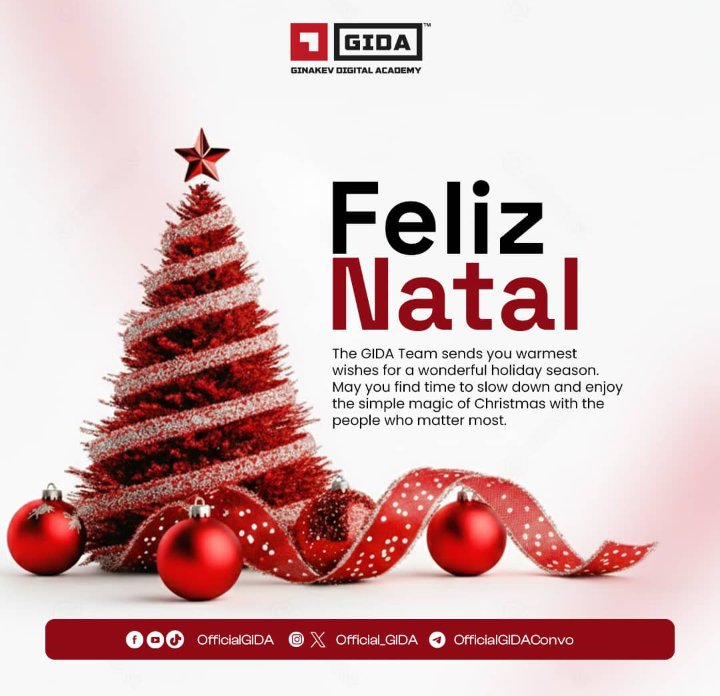 Merry Christmas 🎄 🌲from all of us here at <a href="/Official_GIDA/">GIDA ™</a>

It's that time of the year to relax &amp; enjoy this Christmas with the people that matters most to you!

Remember: There's a reason for this season. 🎉🎉🎉