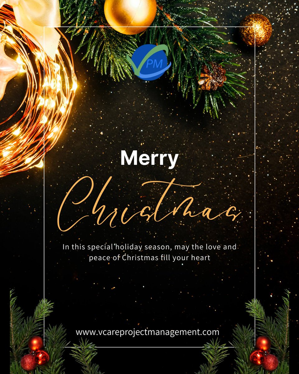 ✨ Merry Christmas from the vCare PM family!
Wishing you joy, peace, and growth this festive season.
🌐 vcareprojectmanagement.com
#MerryChristmas #ProjectManagement