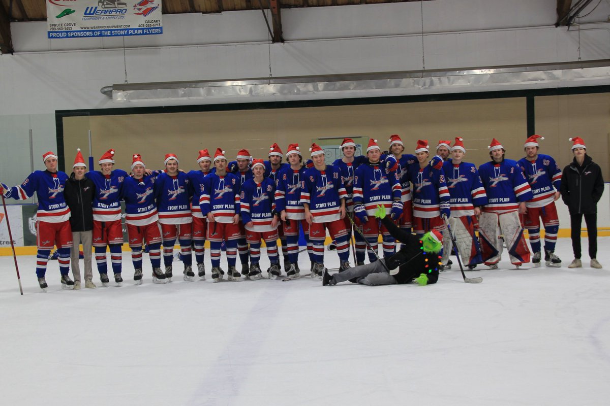MERRY CHRISTMAS &amp; HAPPY HOLIDAYS FROM YOUR STONYPLAIN FLYERS🎅🎄

STAY SAFE &amp; WARM OUT THERE FANS 

Stay tuned for more updates on game day