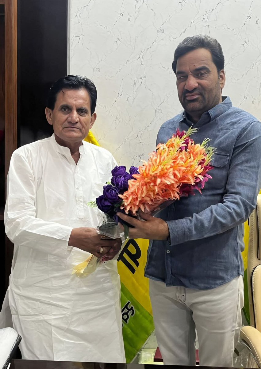 राष्ट्रीय लोकतांत्रिक पार्टी के प्रदेश प्रभारी श्री दिलीप जी चौधरी