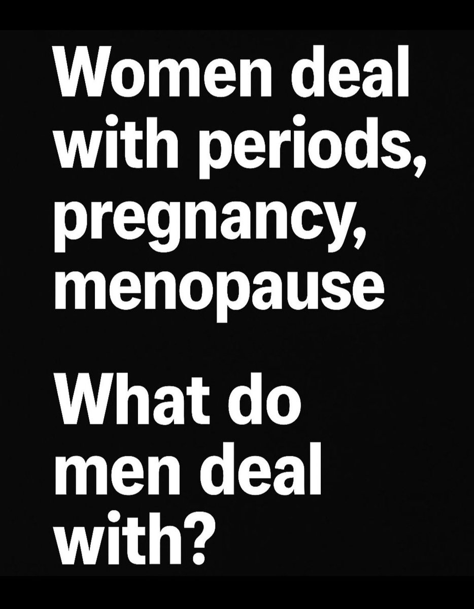 TrumpsHurricane's tweet image. What exactly do Men Deal With ?? 🤔