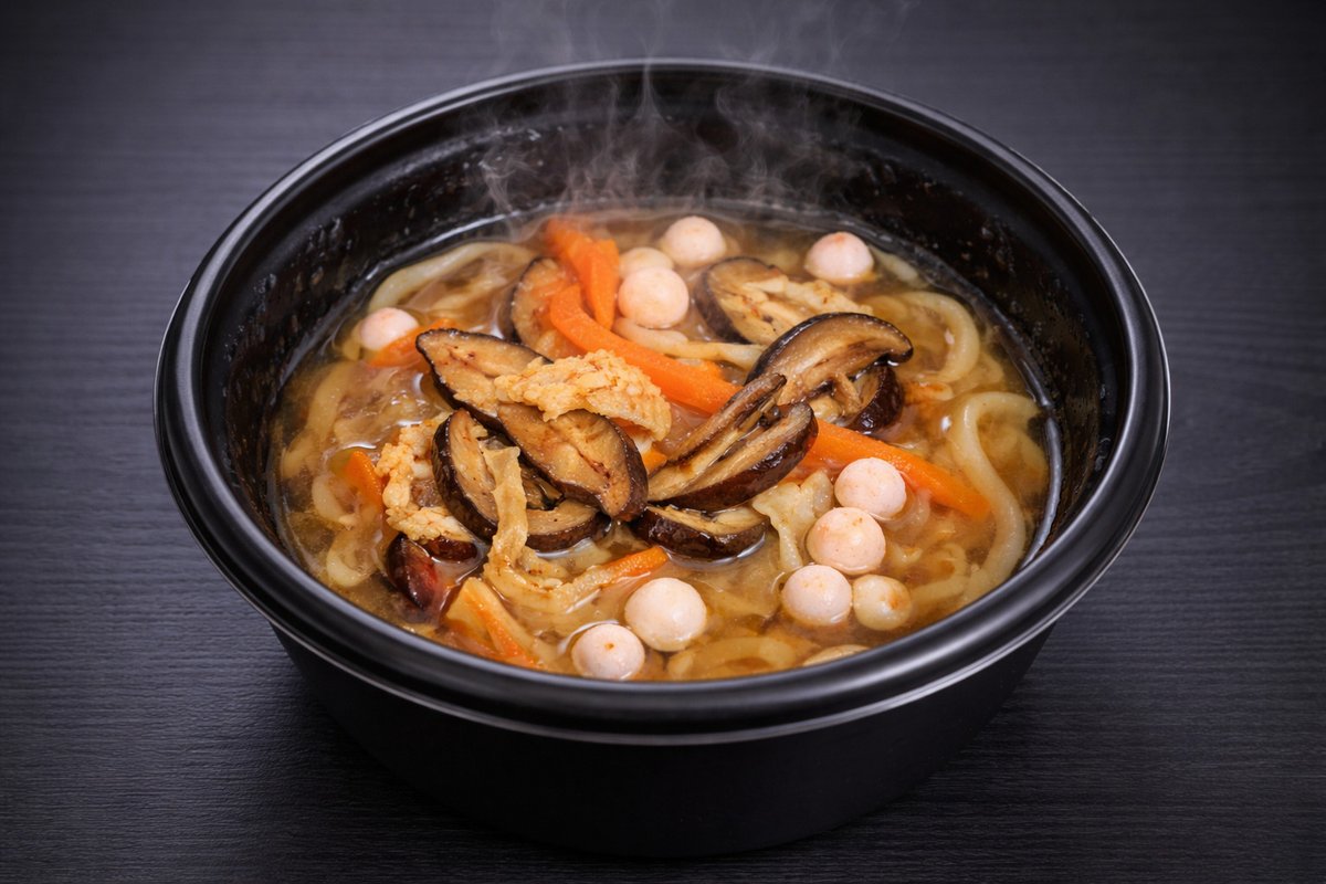 🍚【花音（かのん）のすっぷく 販売中】🥢
シイタケ出汁が香る、あまじょっぱい餡が特徴の大槌の郷土料理「すっぷく」。
当時高校生の栗原花音さんが商品開発に関わり、冷凍で手軽に楽しめる一杯に。
📍大槌駅で販売中
※EC販売も準備中
詳細👉x.gd/1qVw7

#大槌町 #すっぷく #郷土料理