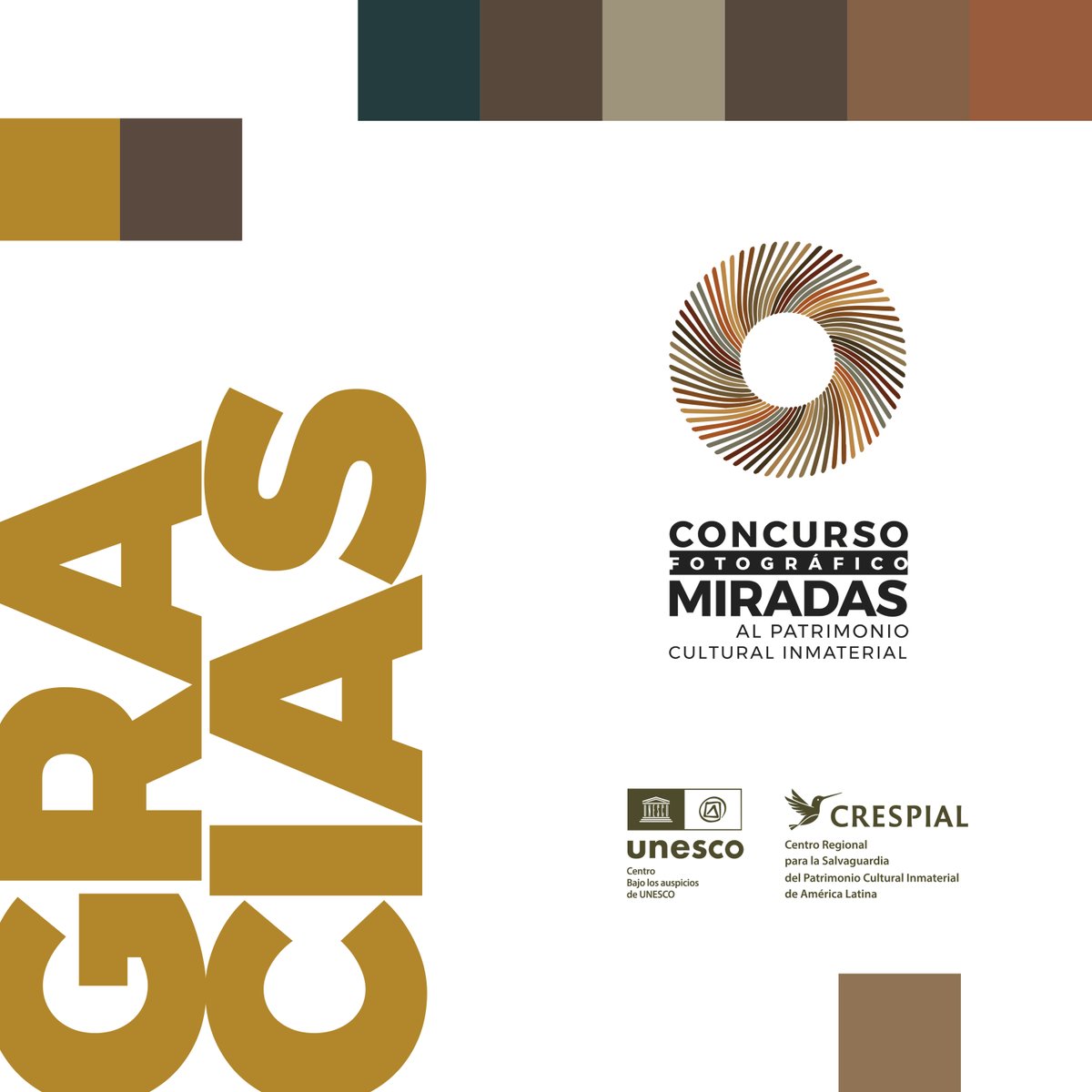 Gracias a todos los que compartieron su mirada sobre el Patrimonio Cultural Inmaterial de América Latina.
Su talento fortalece la memoria viva de nuestros pueblos.

#PatrimonioVivo #MiradasAlPatrimonio #FotografíaLatinoamericana #PCI #CulturaViva #CRESPIAL #UNESCO