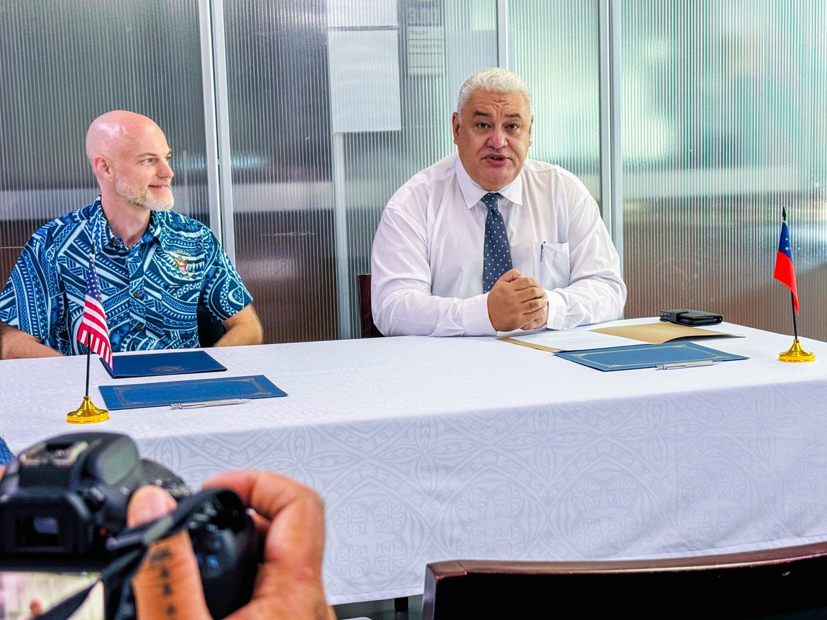 Government of Samoa tweet media