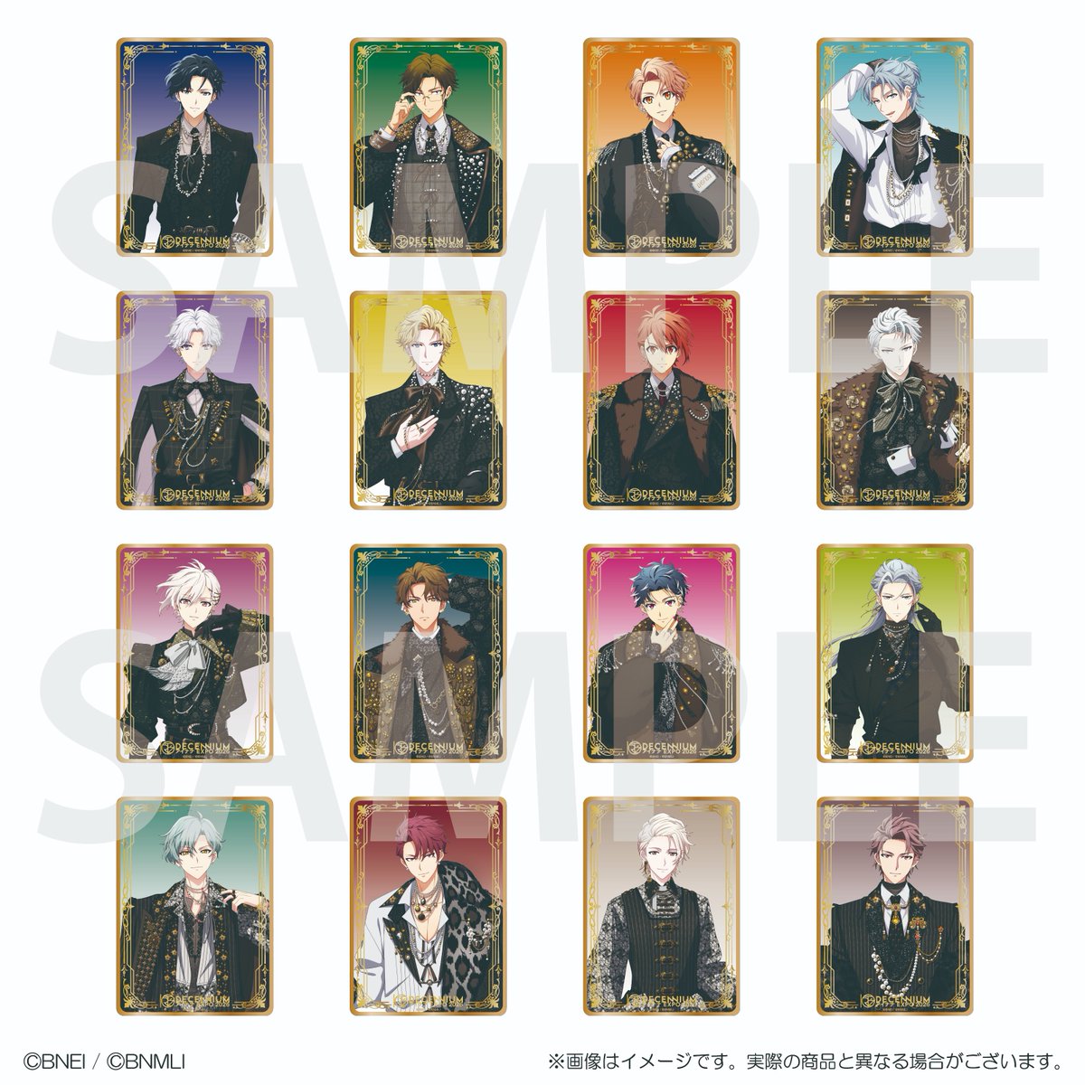 グッズ情報】 「クリアカードコレクション（全16種/ランダム）」 背景