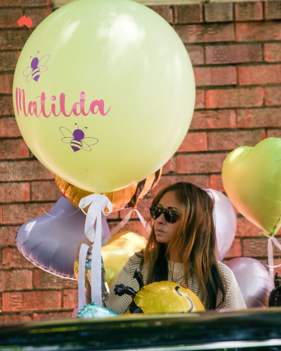 australian's tweet photo. "Make sure she doesn’t just remain in our hearts, in our memories, in our minds … but she needs to remain alive in our deeds. How we live our lives.” 🐝
The youngest victim of the Bondi Beach terrorist attack has been farewelled at her funeral. Matilda is affectionately known by her family as Matilda Bee.
Her parents Valentyna and Michael moved to Australia from Ukraine, and named her “Matilda because she was our firstborn in Australia ... Matilda was the most Australian name that could ever exist.”
Mourners, police officers, even journalists reporting on the funeral wore stickers with a picture of a cartoon bee and Matilda’s name. Others carried balloons in the shape of bumble bees, while cars were also embellished with bee stickers.
Pictures: Glenn Campbell / John Appleyard / NewsWire / AFP / AP
Follow live updates: https://t.co/HUapyl0UFf