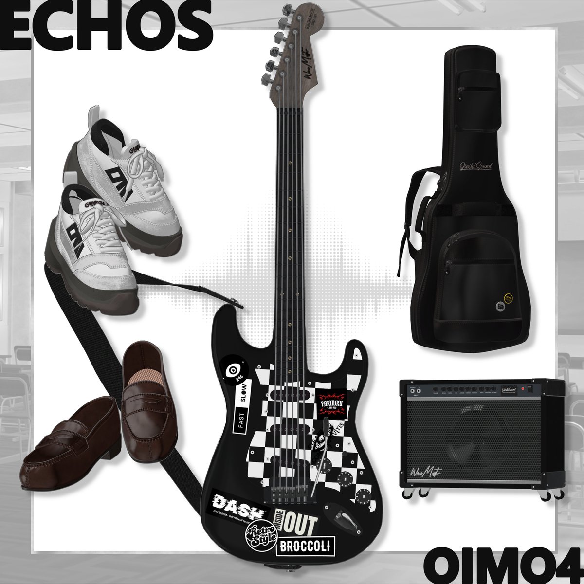 +++ OIMO "ECHO'S"+++
ちよ屋制服シリーズ第4作🎸
MA-1 / ブレザー / カーディガン / シャツ
色んな着こなしができます

🎁2着プレゼント🎁
▼このポストをRP
▼私をfollow
～12/21 22:00

▼BOOTH ♥100で+1着
▼引用RPで当選率UP
（良かったら感想教えて下さい！）

詳細はBOOTHにて↓ (リプ)