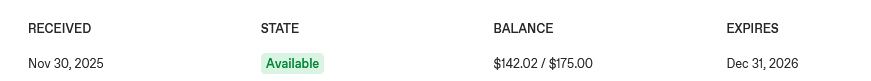 AnalyticsKyle's tweet image. I have a niche question for anyone familiar with @OpenAI billing. I added prepaid funds of $175. Separately (!!) I was awarded $175 in credit grands in late November. What's odd is that my usage seems to be decreasing BOTH? It should reduce credit grant first @OpenAIDevs