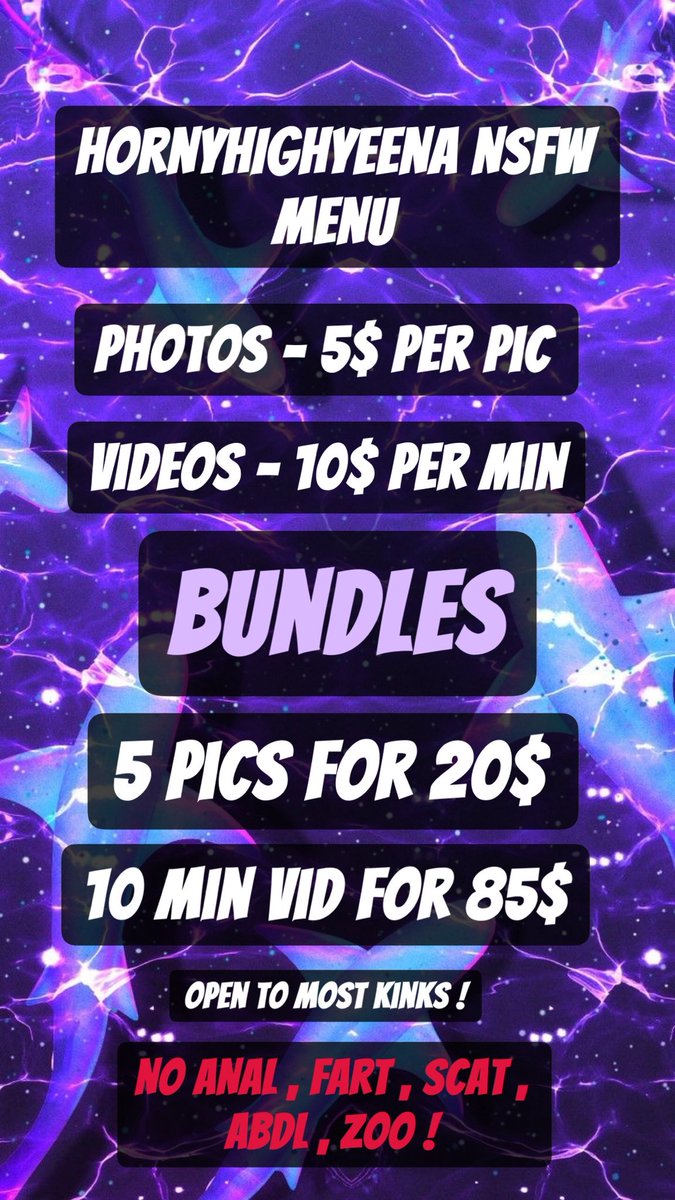 HornyHighyeena's tweet photo. I need to make 93$ for this super cute outfit I wanna wear for ANE soooooo
Would anyone want any custom vids / pics ?
#sellingcontent | #nudes | #customporn | #ass | #boobs | #yiff | #murrsuit https://t.co/RTqC4XNeR0