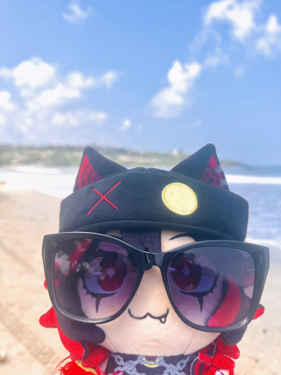 K9_KURO's tweet image. lets go to beach 😎☀️