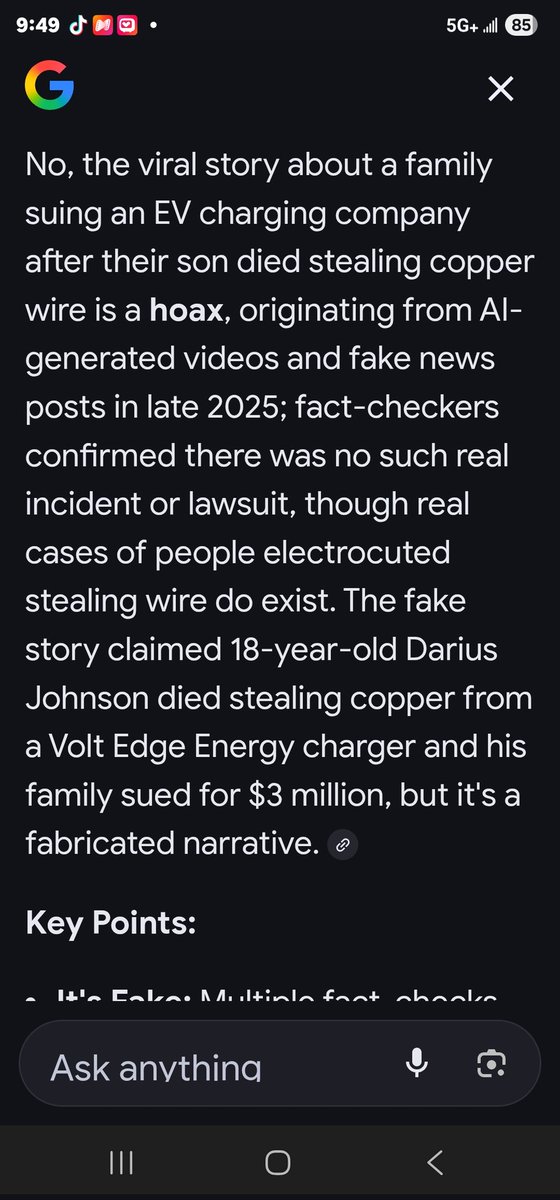 dreambird657's tweet photo. @Gryph911 When I first saw this post, I said, hell.Yes, the judge is right, and I replied, simply yep! However, after seeing someone posting that this was AI generated I decided to ask Google and it is a hoax. Now the suit should be from any family who bears resemblance to the images. 🤣 https://t.co/MixrEX8TkA