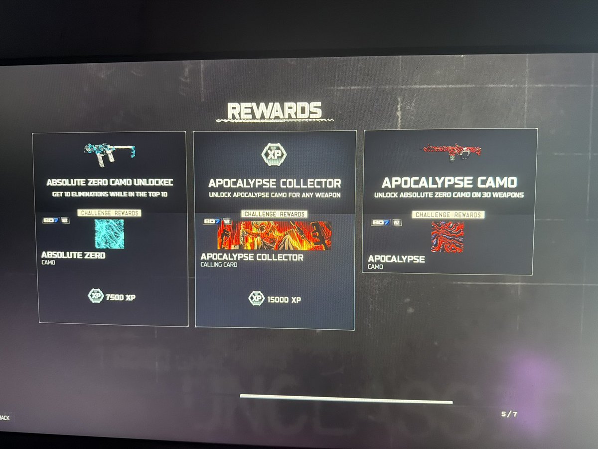 Singularity and now Apocalypse ✅ now I guess just play the game until next year when the new one comes out lol