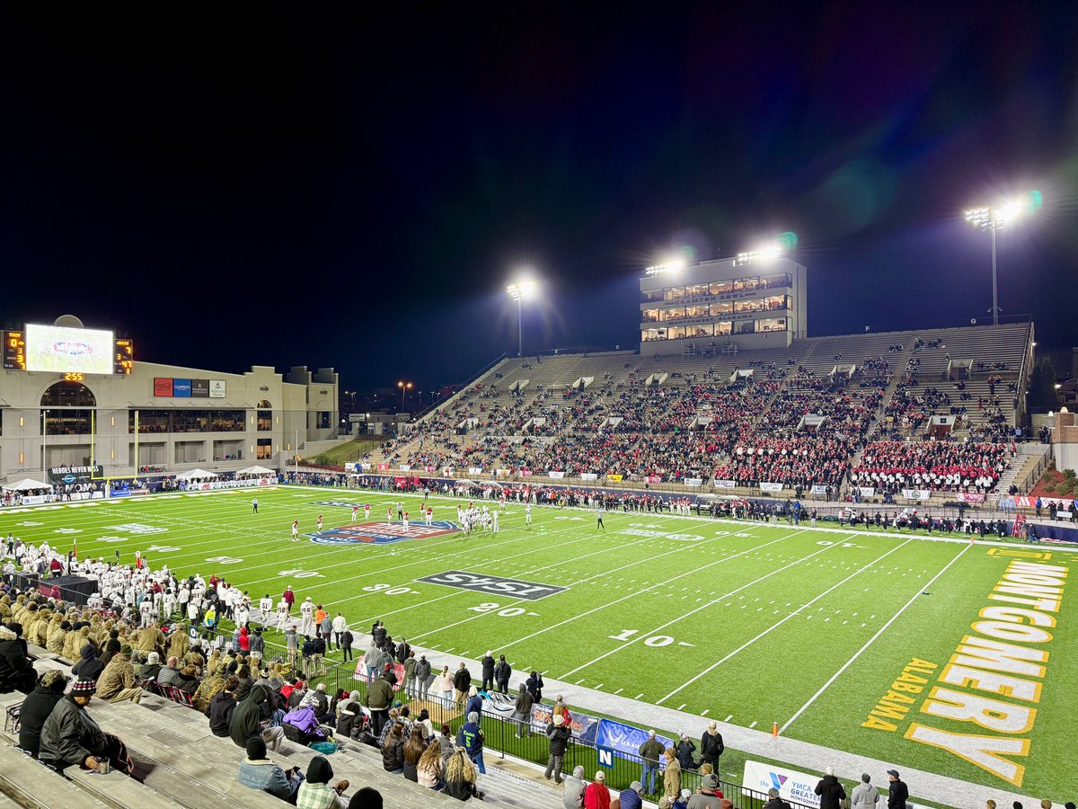 Welchball31's tweet photo. Nothing better than going to a game with so much history and meaning.

We need Troy vs Jax State every year. The alumni, state, and students want it. Even the bands were competing last night.

Please make it happen @kg_kylegeorge and @gseitz https://t.co/7YzvI2GJgZ
