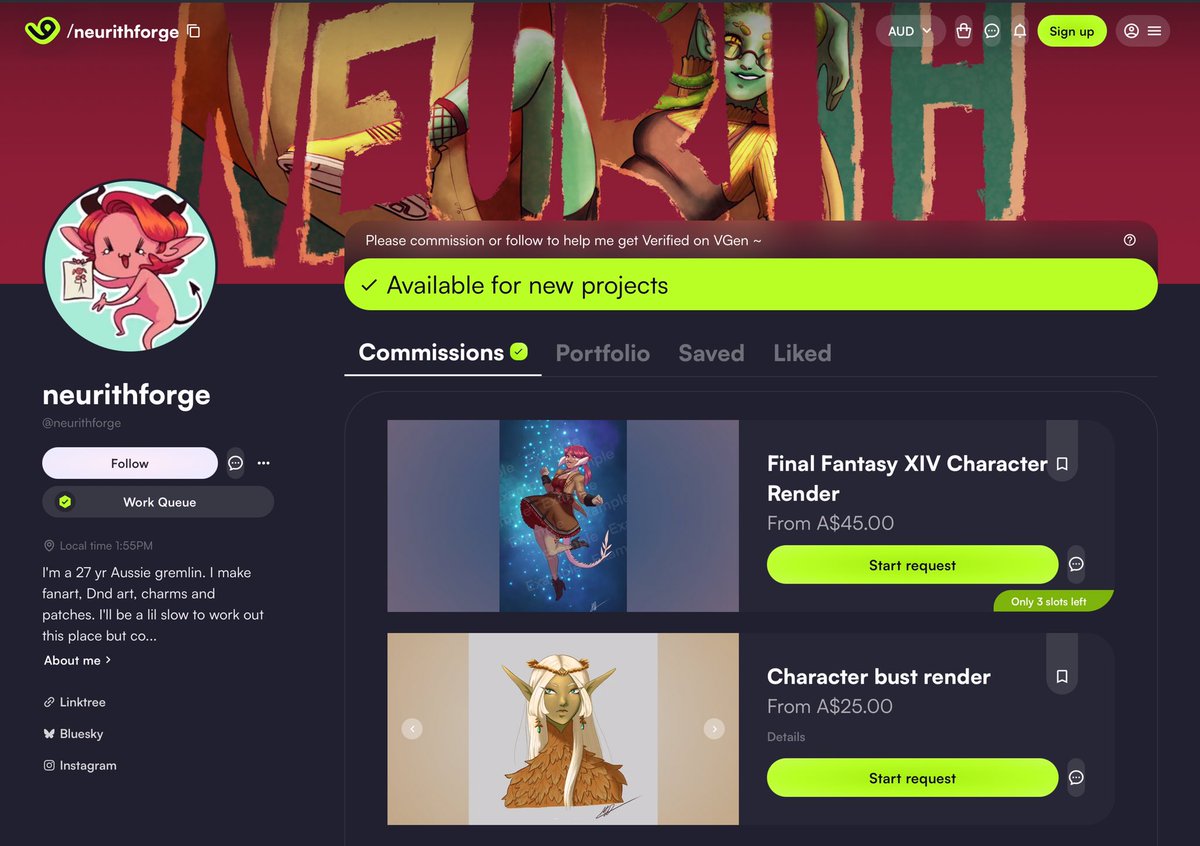 Neurith Forge /Vgen tweet media