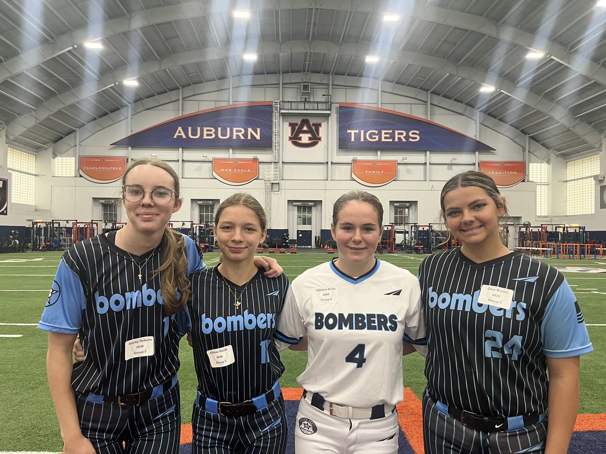 BombersSE's tweet photo. Grateful for a productive camp with Auburn Softball earlier this month! Our athletes gained valuable insight and enjoyed making connections with an outstanding coaching staff. Looking forward to the next opportunity! 🧡🥎
#WeAreBombersSE #BombersNation https://t.co/qwBpInI2eO