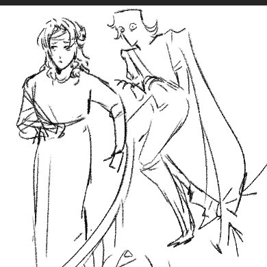 hydefever_'s tweet photo. #IdentityV "richard tries to push sisterling down the stairs but instead falls down himself" request https://t.co/5JRNUaYESZ