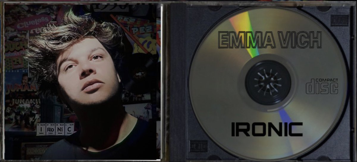 Emma Vich  Nuevo EP 

#ironic #iconic #gh
 #granhermano #emmavich 
LINK: 
open.spotify.com/album/3jx79Knn…