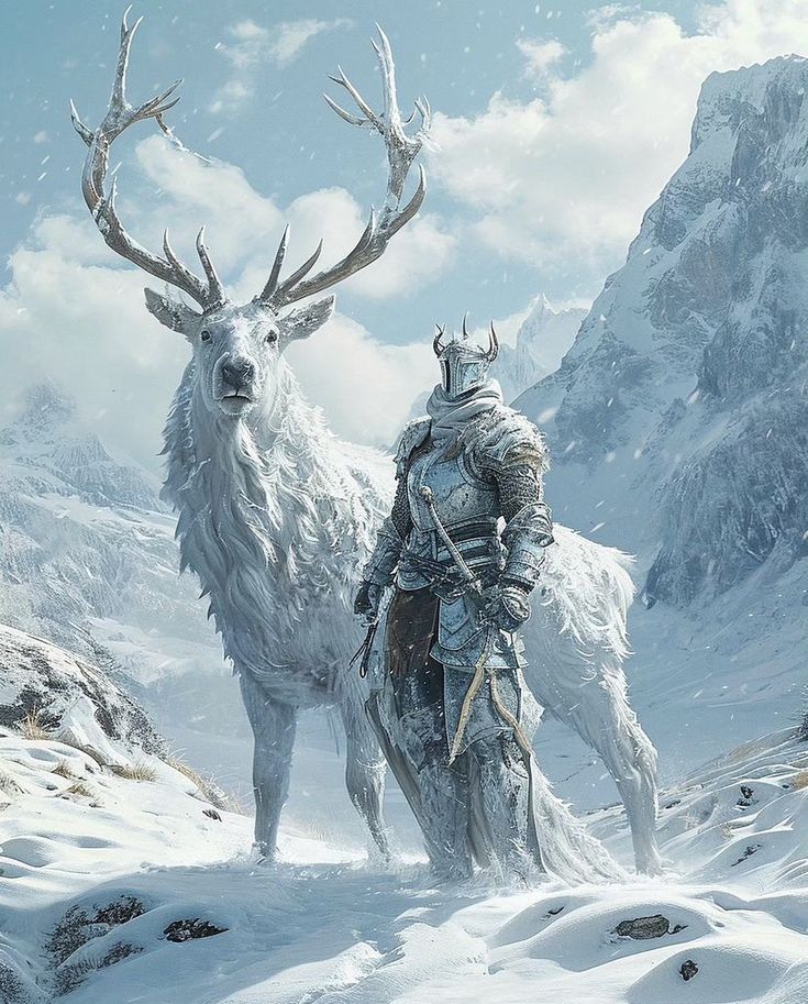 DaveXDavieau's tweet photo. Winter Knight https://t.co/nyZoKimiRA