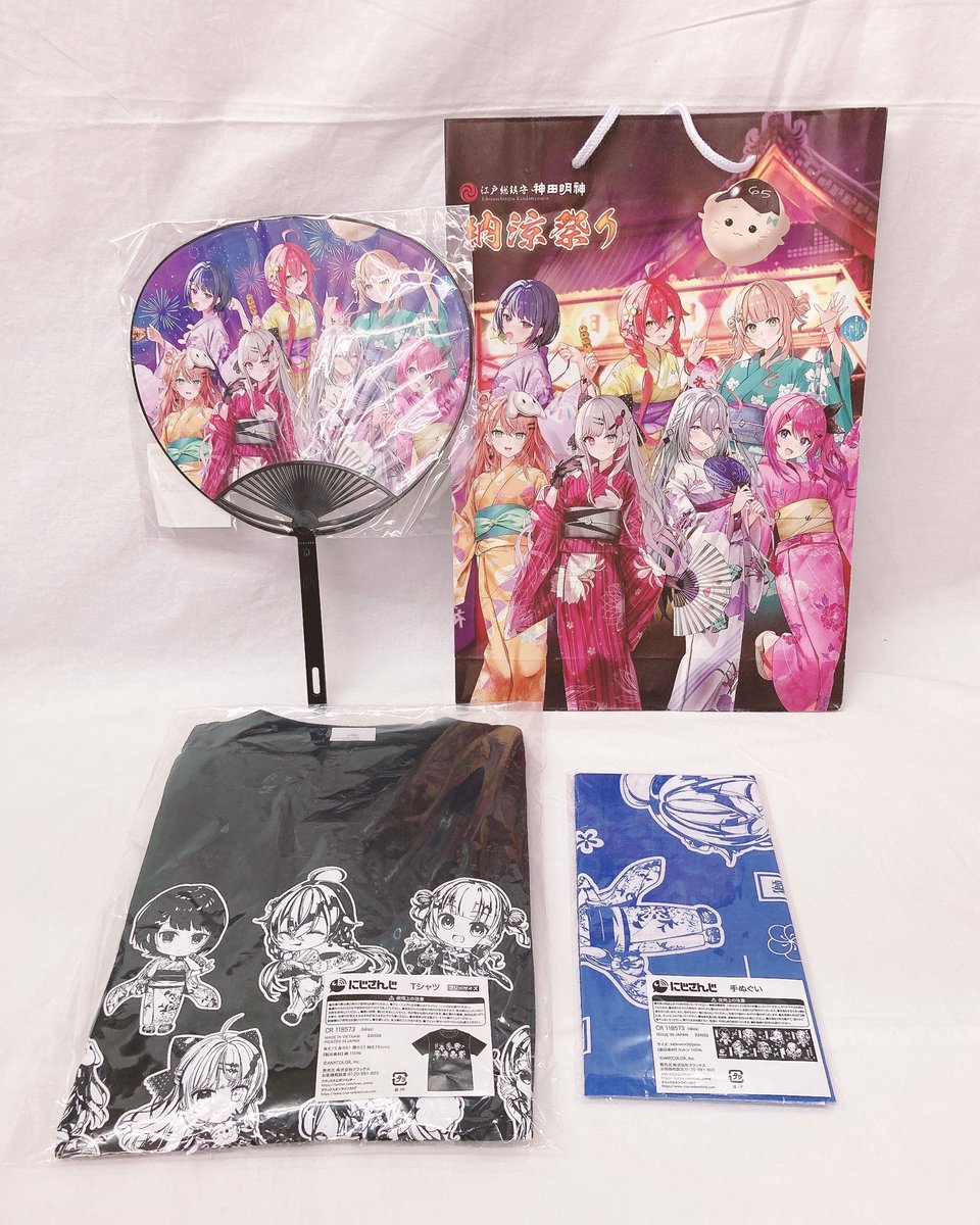 🎀入荷情報🎀 にじさんじ Idios 神田明神納涼祭り 夏祭りセット が入荷