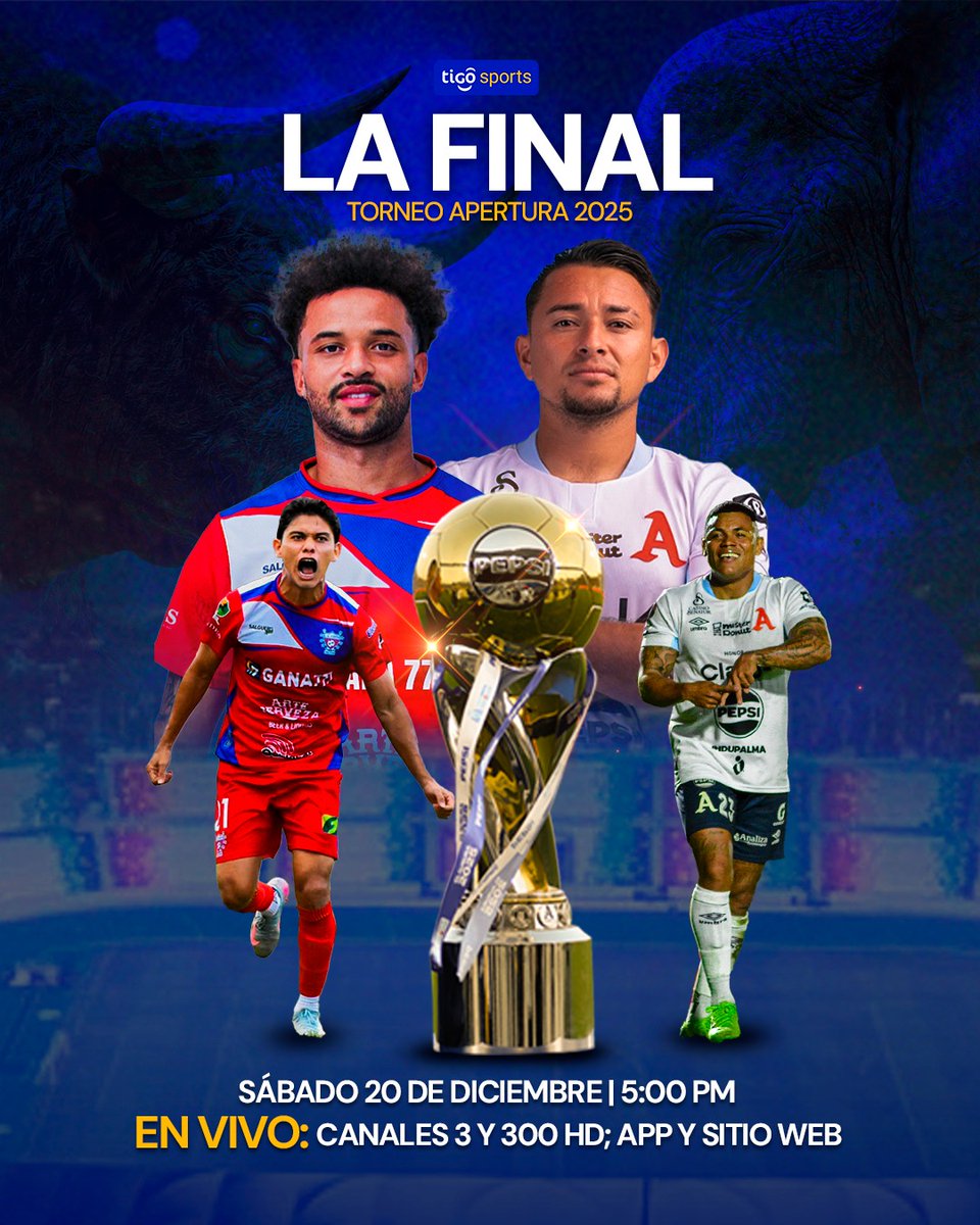 ¡𝙇𝙄𝙎𝙏𝙊𝙎 𝙋𝘼𝙍𝘼 𝙇𝘼 𝘽𝘼𝙏𝘼𝙇𝙇𝘼 𝙁𝙄𝙉𝘼𝙇! 🐘⚔️🐂

⭐ Disfrutá la final del Apertura 2025 EN VIVO por todas nuestras pantallas. ✅ Arrancamos con la mejor previa, datos y entrevistas desde las 5:00 p.m. 🕔 ¡No te perdás ni un minuto de este partidazo! 🤩

📺 3, 300 HD