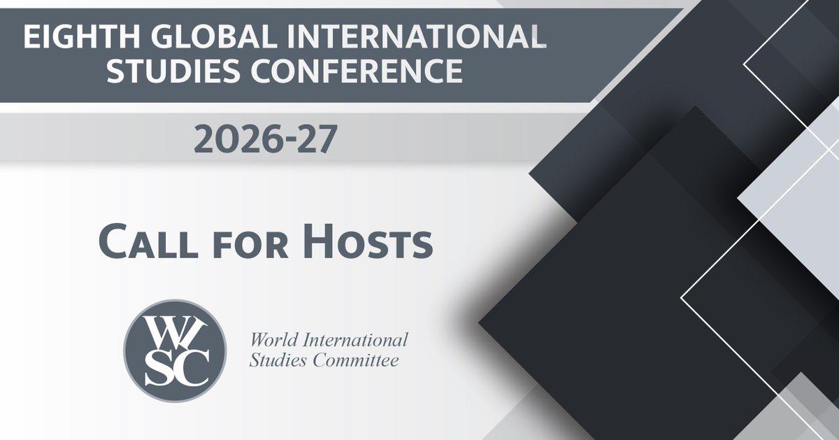 World International Studies Committee tweet media