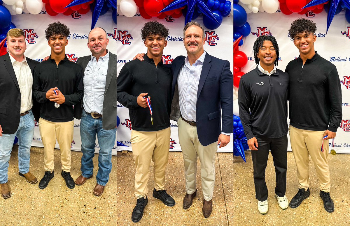 CadynBishop's tweet photo. 2025 Banquet. Thank you to @MCSMustangFB , my parents, Coach Dawson, my defensive coaches, my teammates, and every coach/adult that ever poured into me. I promise Iโll continue to make you all proud. Thank you, God, for football. โ๐พ #ponyup #cb23
@phil_dawson_4 @jivonparker @StonedaleChris @CoachStrahan @bobbythompson72 @Coach_Matt_R @Dru_Dawson4
@CoachZackWells @ExpoRecruits @RecruitMatador @TXPSMedia @TXPrivateFBGuy @tapps247 @TAPPSbiz @247recruiting @RecruitNationUS