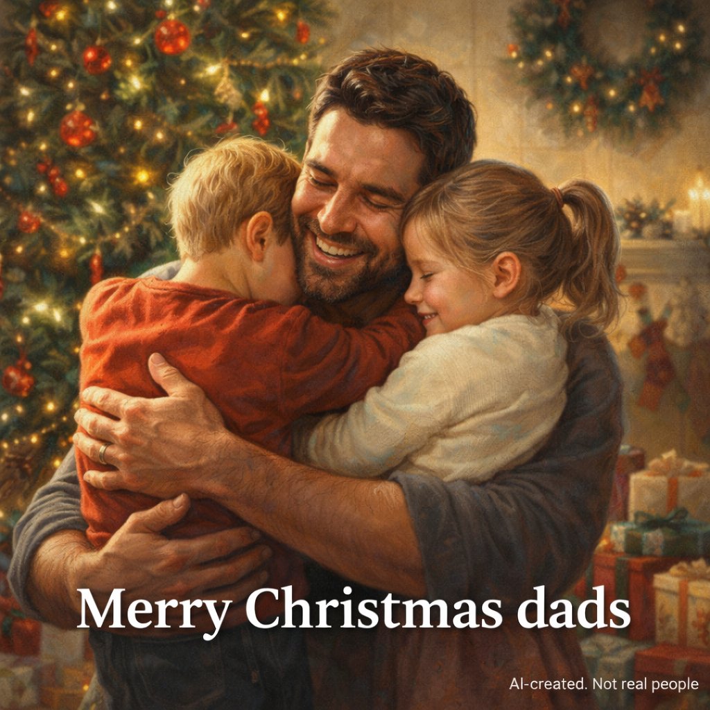 man2manfathers's tweet image. The most valuable things can't be bought or wrapped. Merry Christmas dads! #PresentDad #Fatherhood #Man2ManFathers