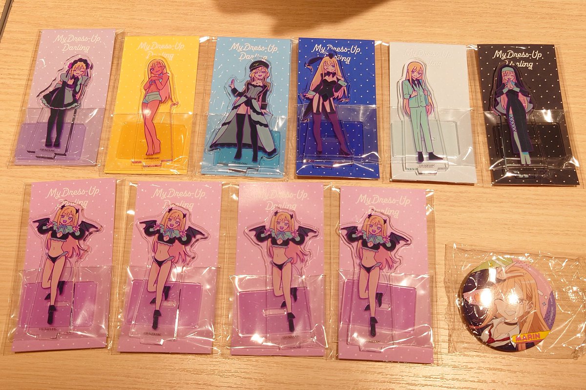 アクスタの比較🩷