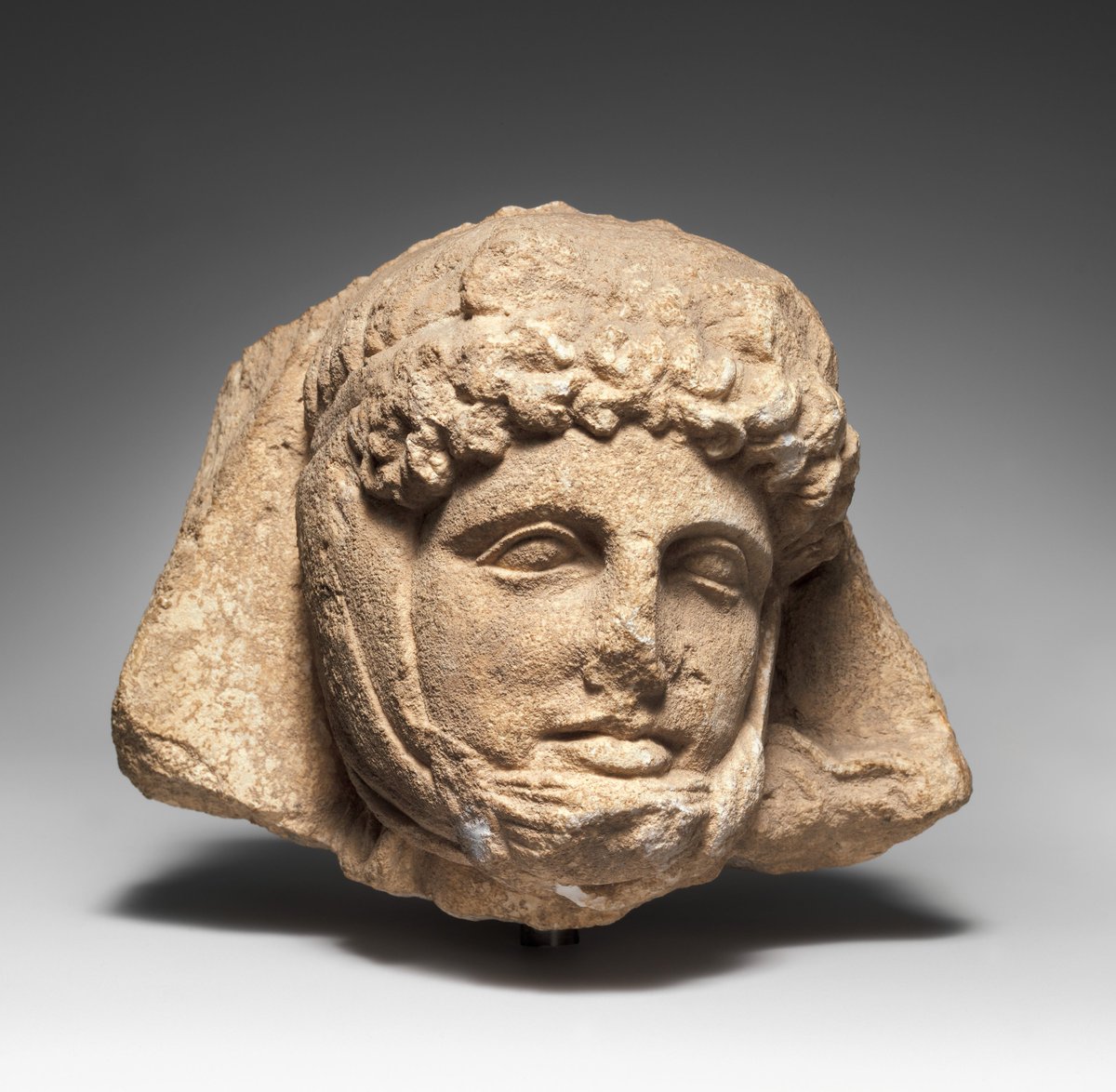 resclassicae's tweet photo. Limestone relief head of a Persian, Greek, Tarentine, 4th century BC, Metropolitan Museum of Art. https://t.co/yHBjkblqf0